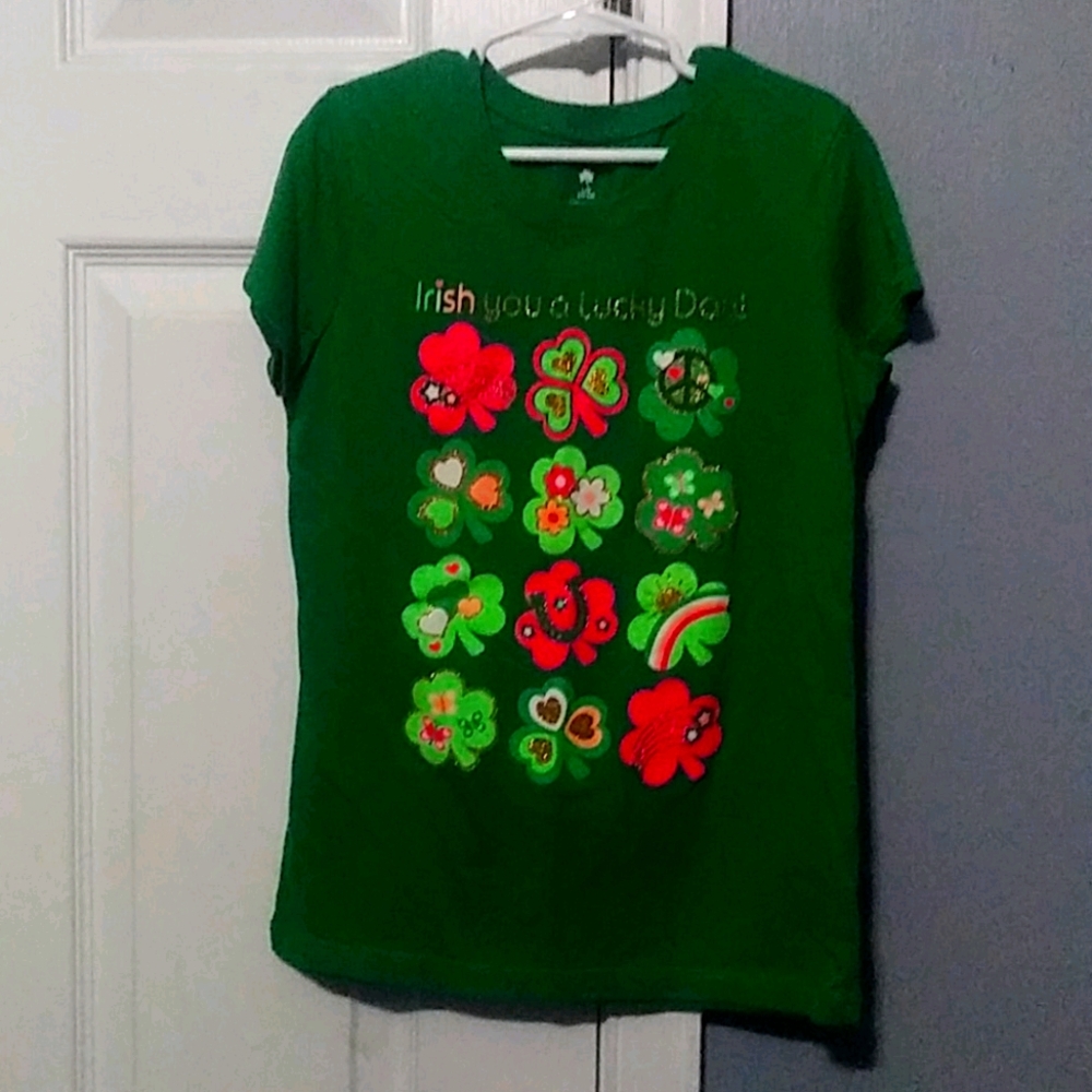 Girls Irish short sleeve shirt